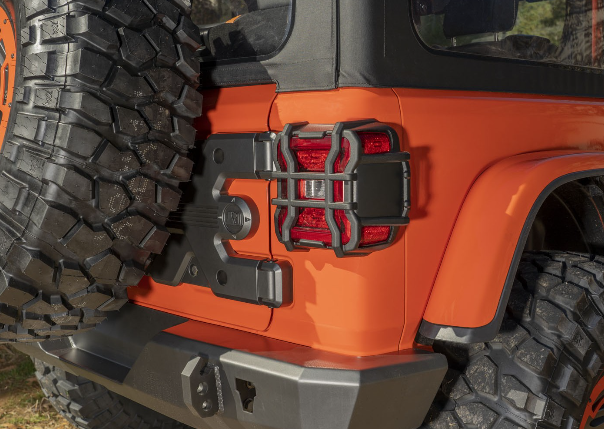 Rugged Ridge Tail Light Covers Jeep Wrangler JL LED Lights Only